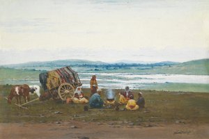 野営地 作： Richard Karl Karlovitch Zommer